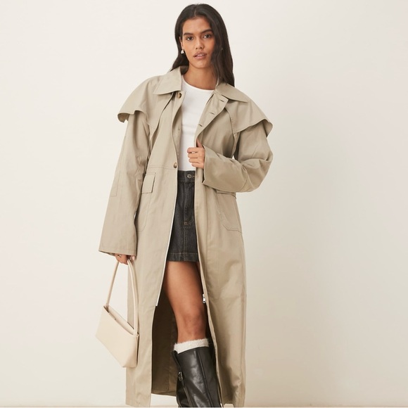 Vrg Grl Jackets & Blazers - Classic & Chic Tan Trench Coat, NWT, Size 4, Australian